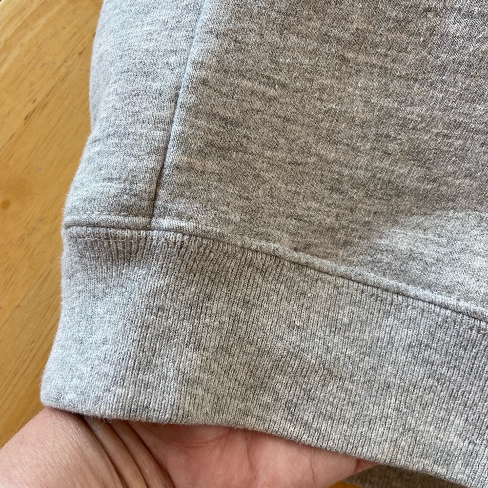OLD NAVY unisex sweatshirt, light grey, size XL, like new condition - Picture 7 of 13